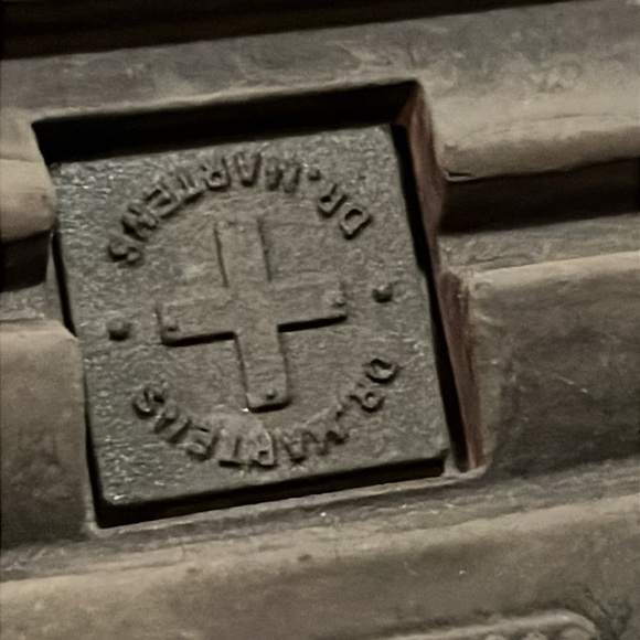 Dr. Martens Pink and Black Chunky Platform Sandals - Picture 8 of 12